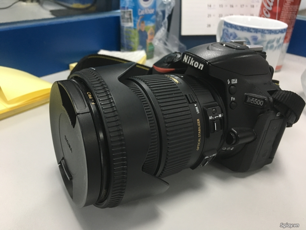 Cần bán Nikon D5500 & Lens Sigma 17-50mm - 2