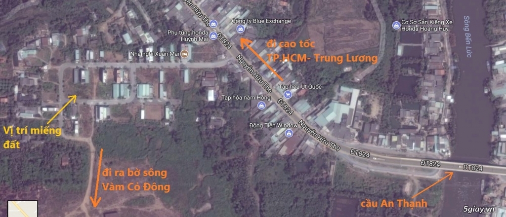 Bán đất nền dự án 5x20m KDC Hoàng Long, xã An Thạnh, Bến Lức, Long An - 1