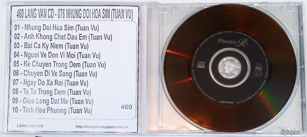 Đĩa Nhạc CD Phono Mitsubishi Chất Lượng Cao - 1