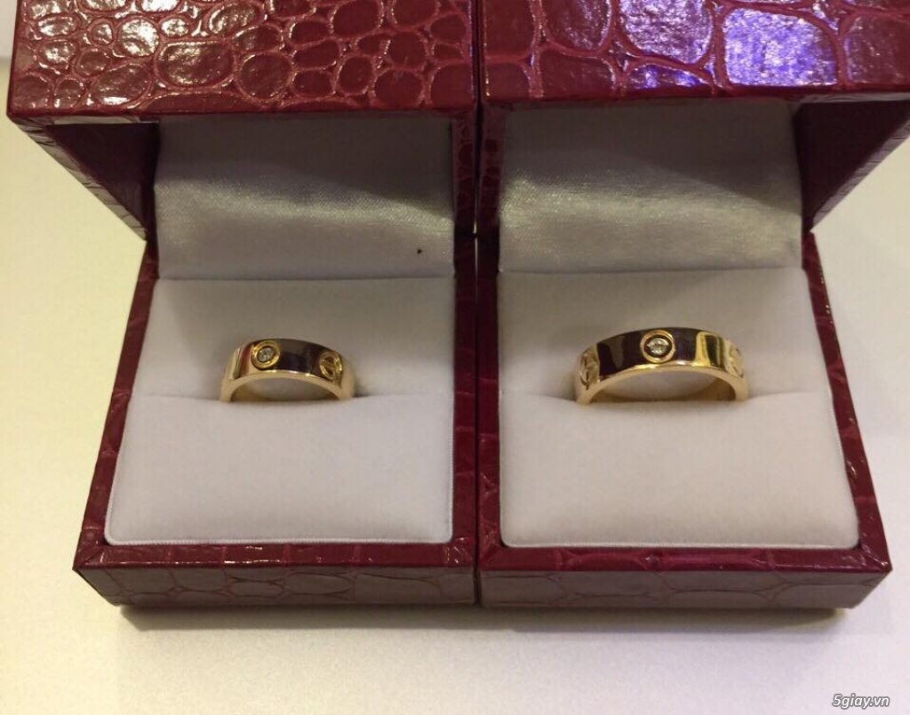 Nhẫn Carier Love Gold 18K & Diamond - 1