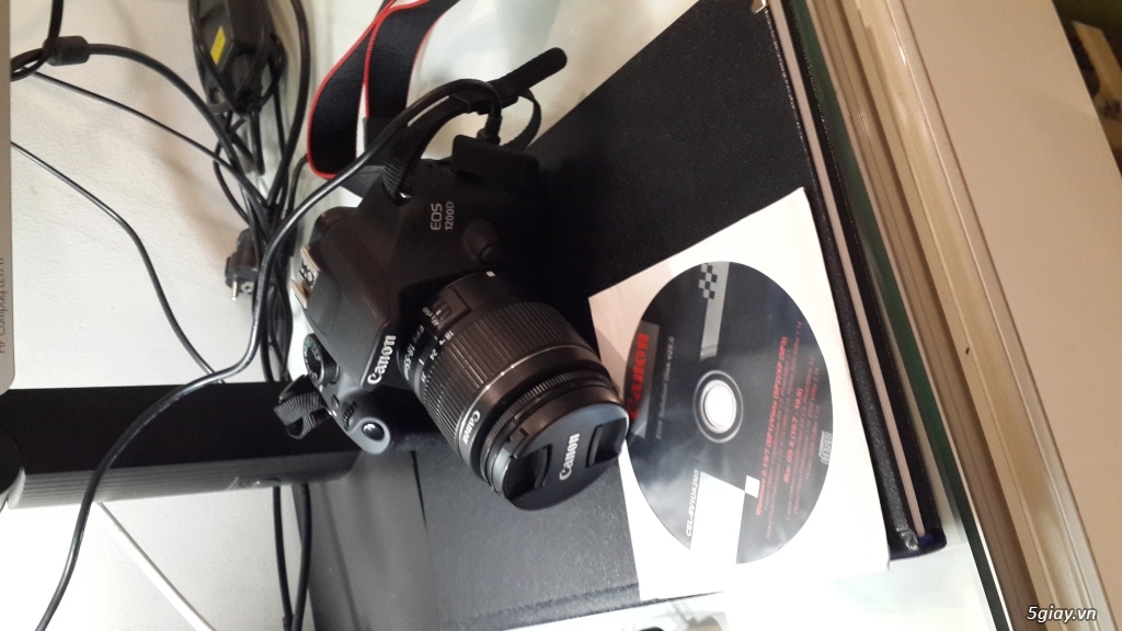 Bán canon 1200D + std lens 18-55