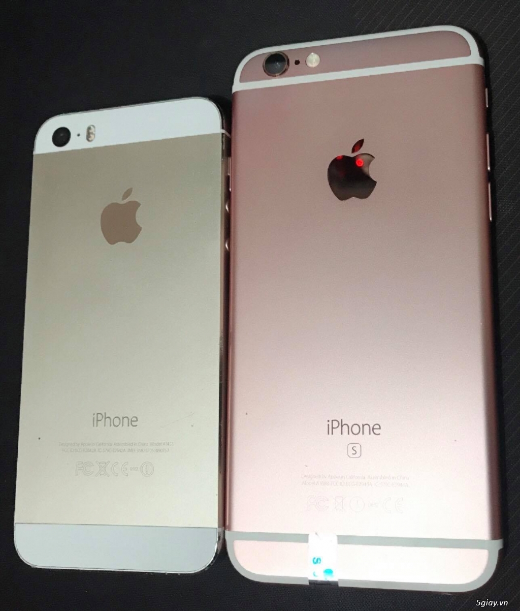 Bán 2 cây iPhone 6s QT 16Gb và iPhone 5s lock 16gb - 1