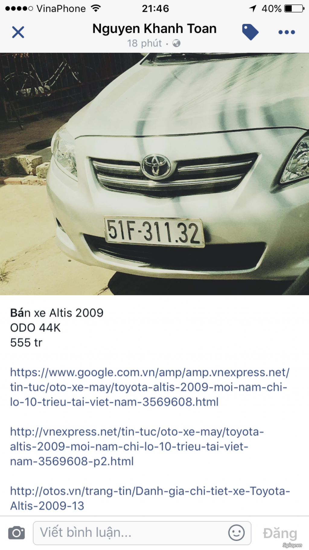 Altis 2009 Toyota thần thánh