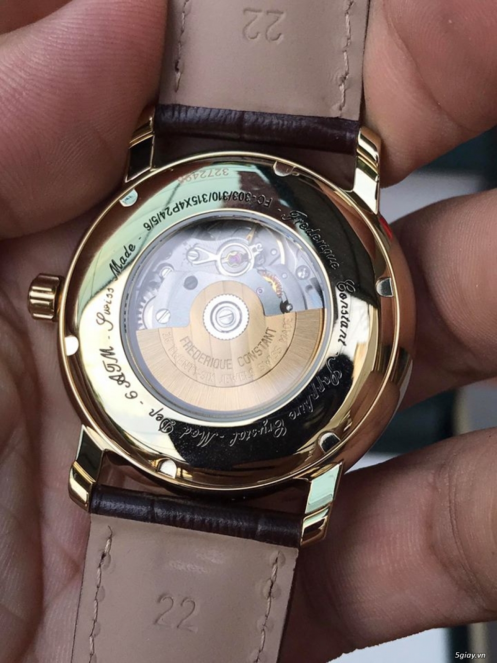 Đồng hồ xách tay Thụy Sỹ : Frederique Constant - 1