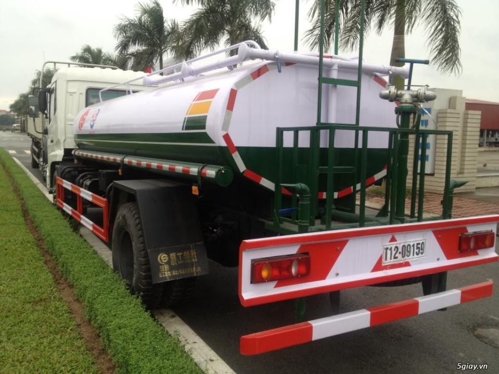 Xe phun nước rửa đường DONGFENG  5m3, 9m3 - 2017 - 1