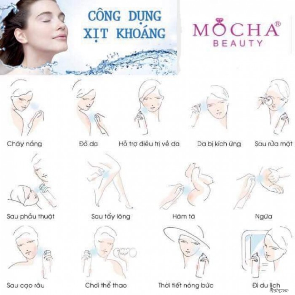 Xịt khoáng đá lạnh Mocha - 9