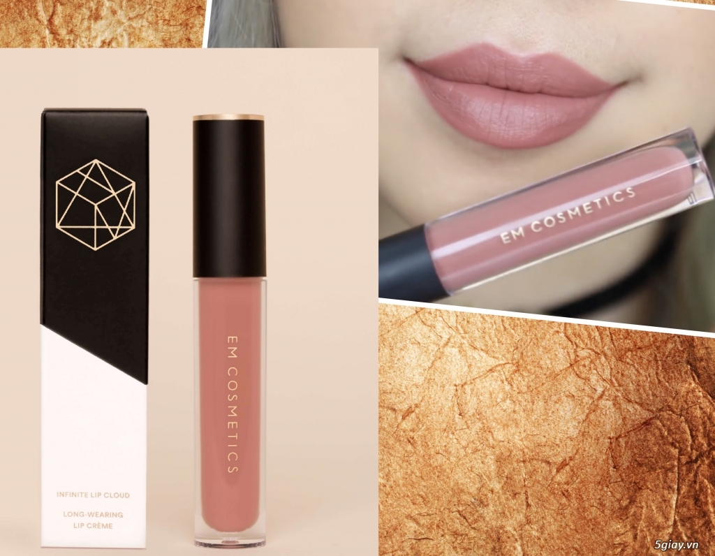 Son kem lì EM Cosmetics Infinite Lip Cloud - 10