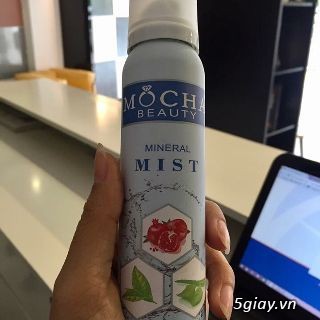 Xịt khoáng đá lạnh Mocha - 7