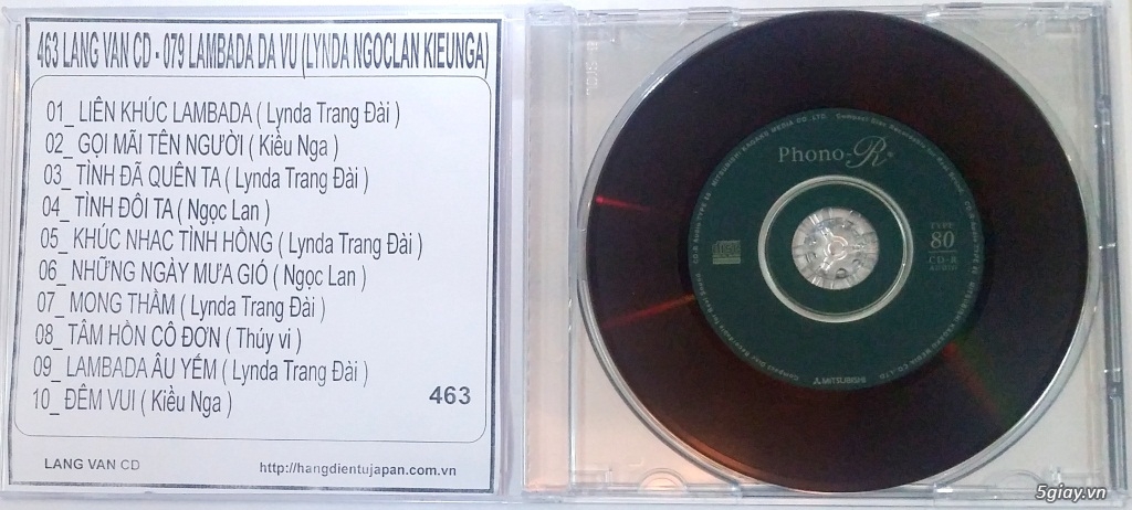 Đĩa Nhạc CD Phono Mitsubishi Chất Lượng Cao - 3