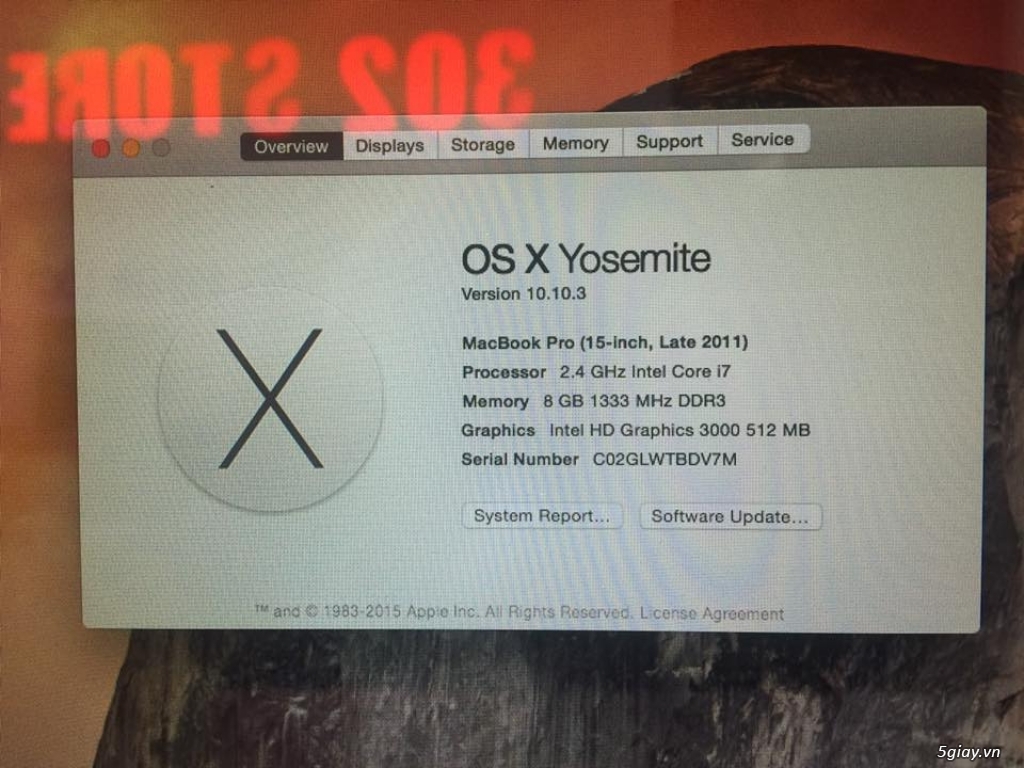 Macbook pro 2011 Core i7 Vga rời - 4