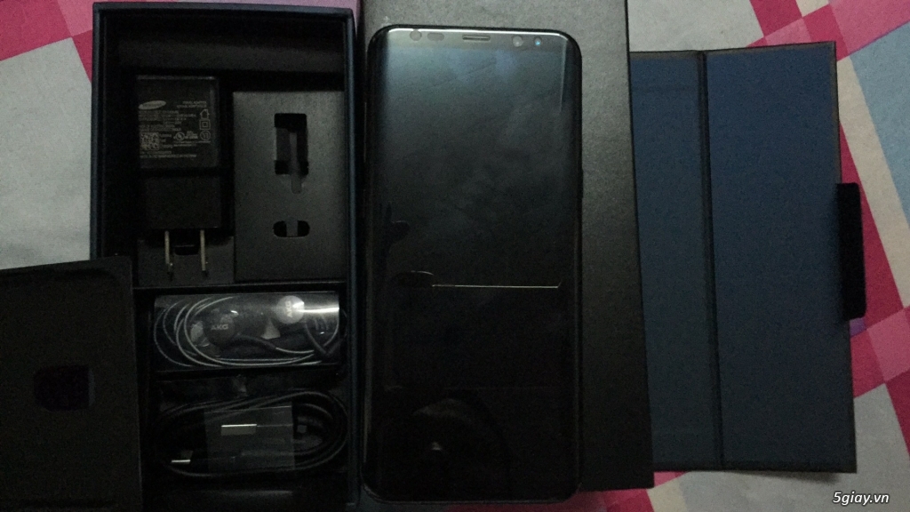 Samsung S8 plus 64Gb màu đen bóng fullbox