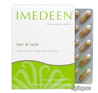 Viên uống Imedeen Hair and Nails hỗ trợ đẹp tóc móng từ Đan Mạch