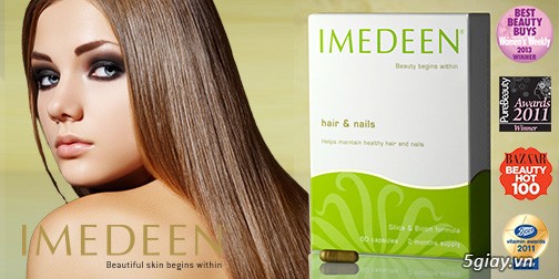 Viên uống Imedeen Hair and Nails hỗ trợ đẹp tóc móng từ Đan Mạch - 1