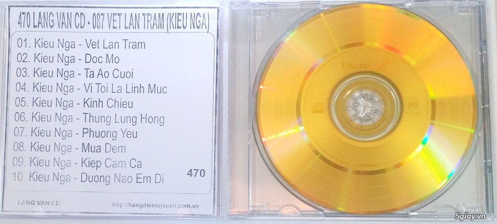 Đĩa Nhạc CD Phono Mitsubishi Chất Lượng Cao - 9