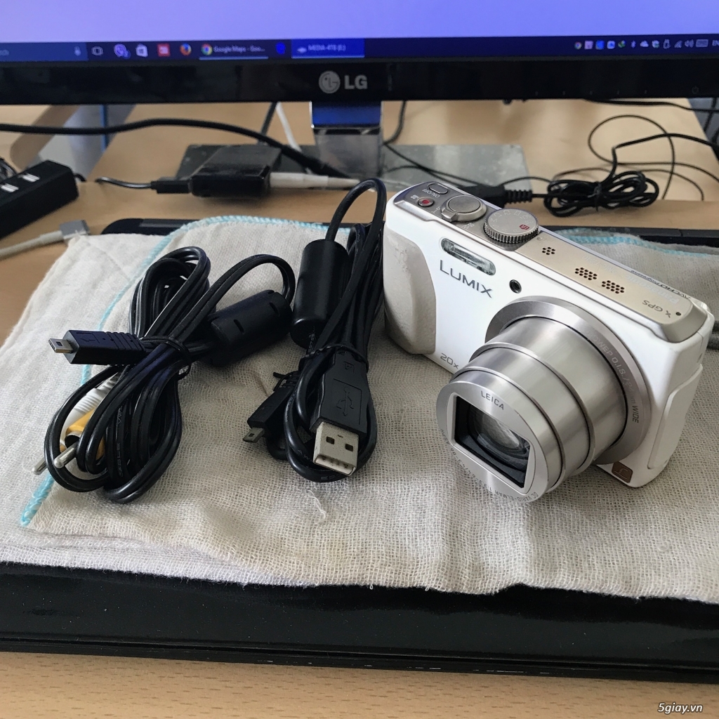 Bán máy ảnh compact Panasonic siêu Zoom 20x ,wifi   DMC-TZ40 - 1