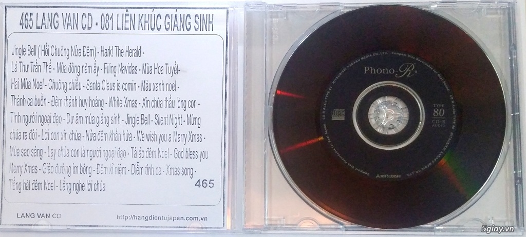 Đĩa Nhạc CD Phono Mitsubishi Chất Lượng Cao - 5