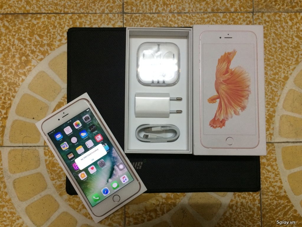 Iphone 6s Plus Rose 32 G full box full phụ kiện like new còn BH TGDD - 6