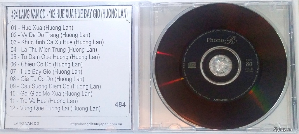 Đĩa Nhạc CD Phono Mitsubishi Chất Lượng Cao - 23