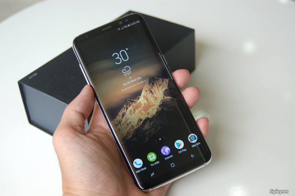 SamSung S8 Bạc Bắc Cực Siêu Hiếm Fullbox
