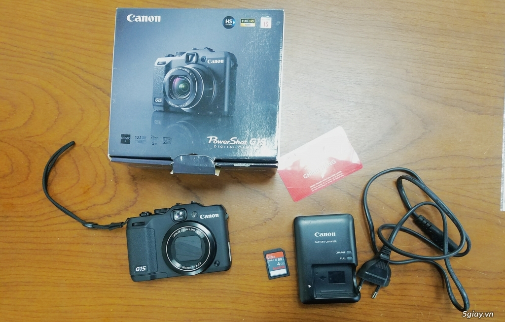 Canon G15 - Full box, Like new - 4