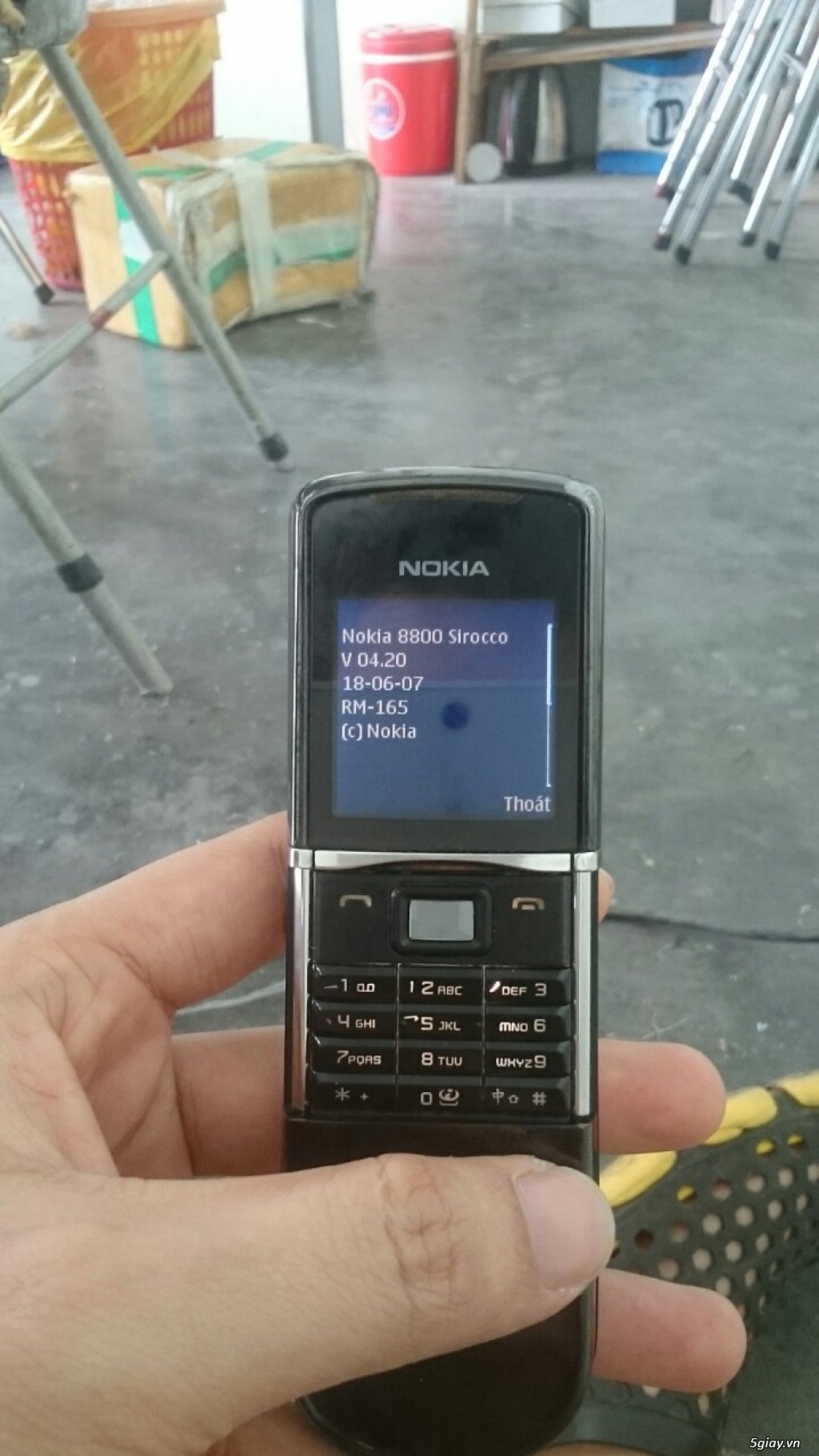 Nokia 8800 sirocco black - 3