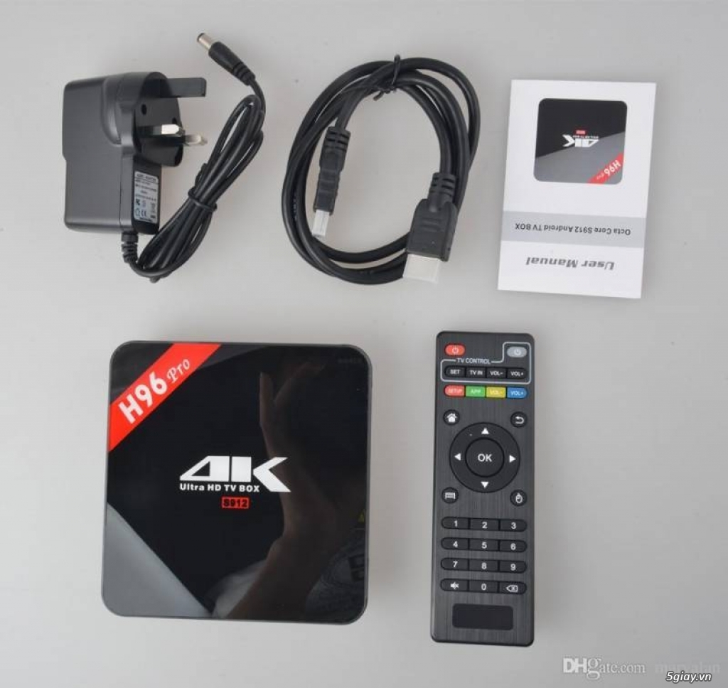 TV BOX H96 PRO PLUS RAM 3GB ROM 32G THÁCH THỨC SIÊU PHẨM - 2