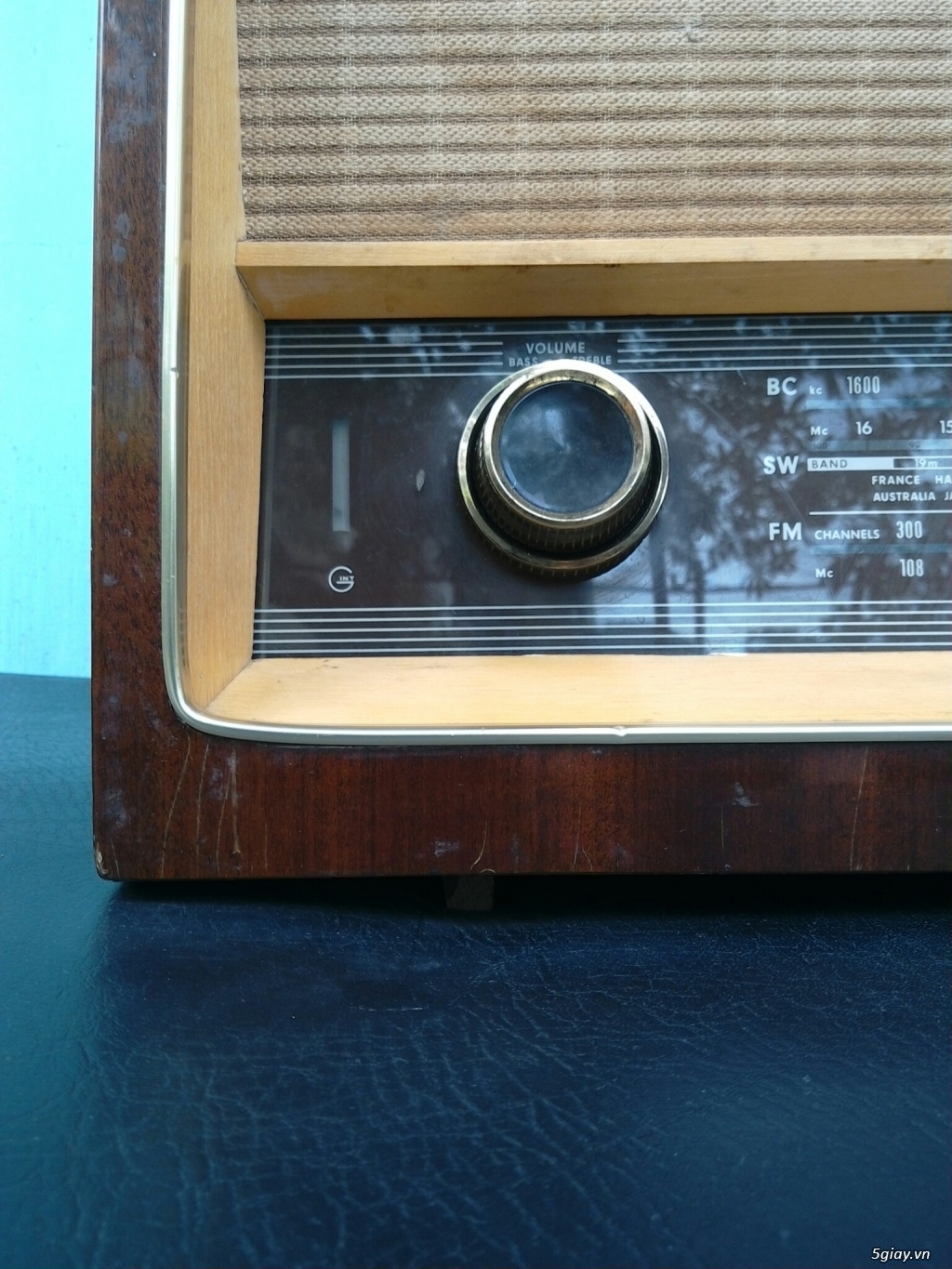 Radio Grundig ( Tube  Đèn) Made in Germany  Điện 110v - 3