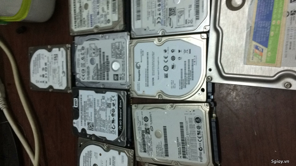 Ve chai hơn chục cái hdd laptop pc bad các loại