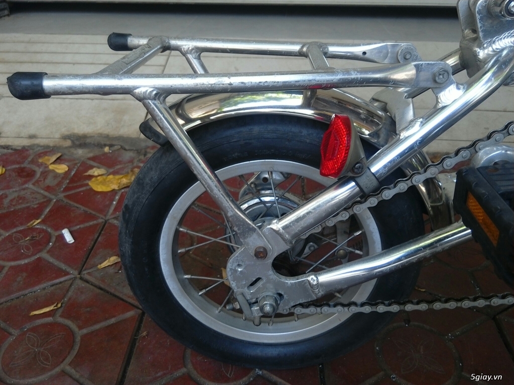 Xe đạp Xếp - Hàng bãi Nhật + Khung sườn hợp kim nhôm. + Đi nhẹ êm - 5