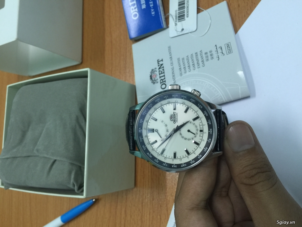 Orient world timer GMT chính hãng