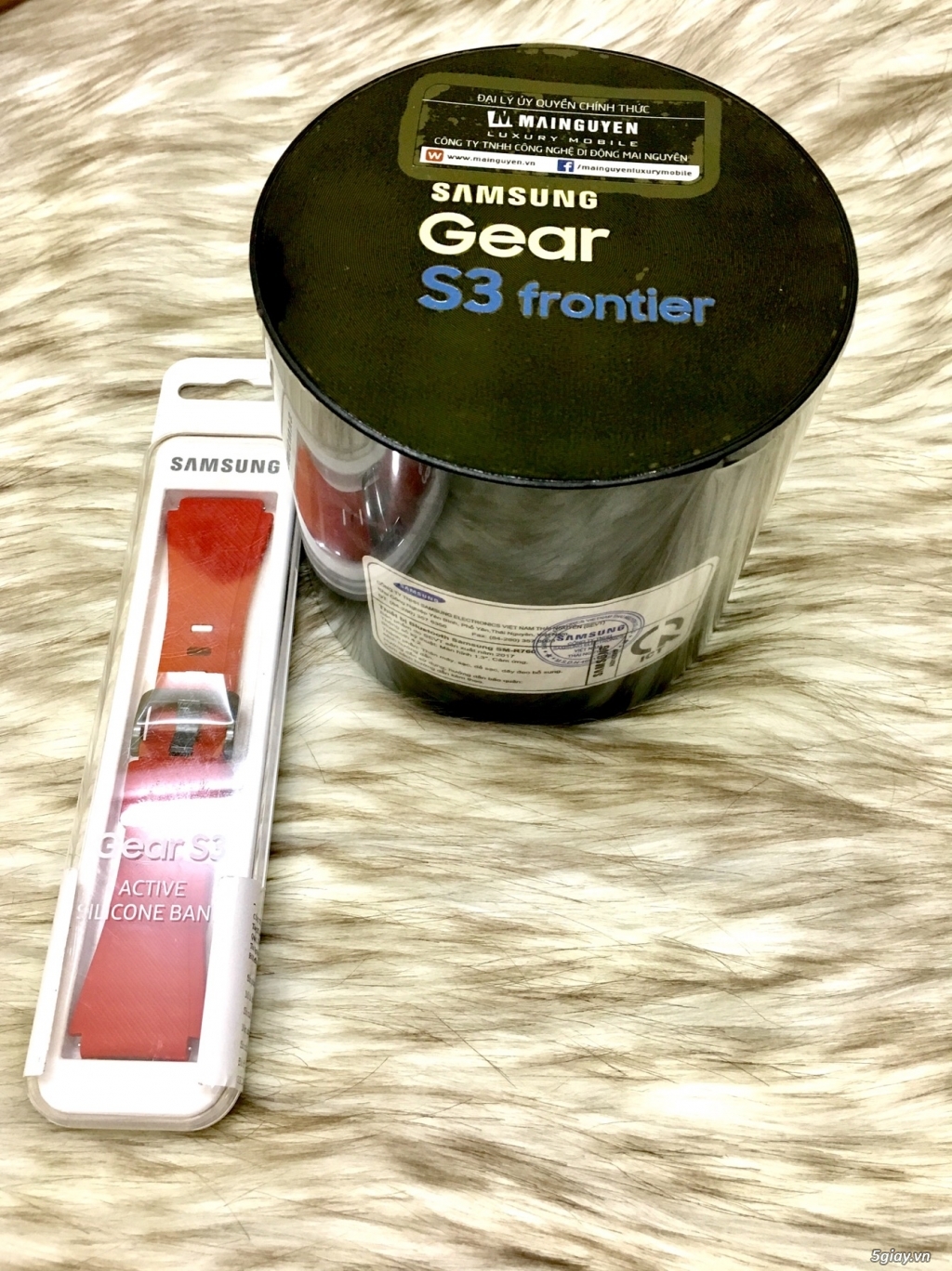 Smartwatch samsung gear s3 frontier nguyên seal - 1