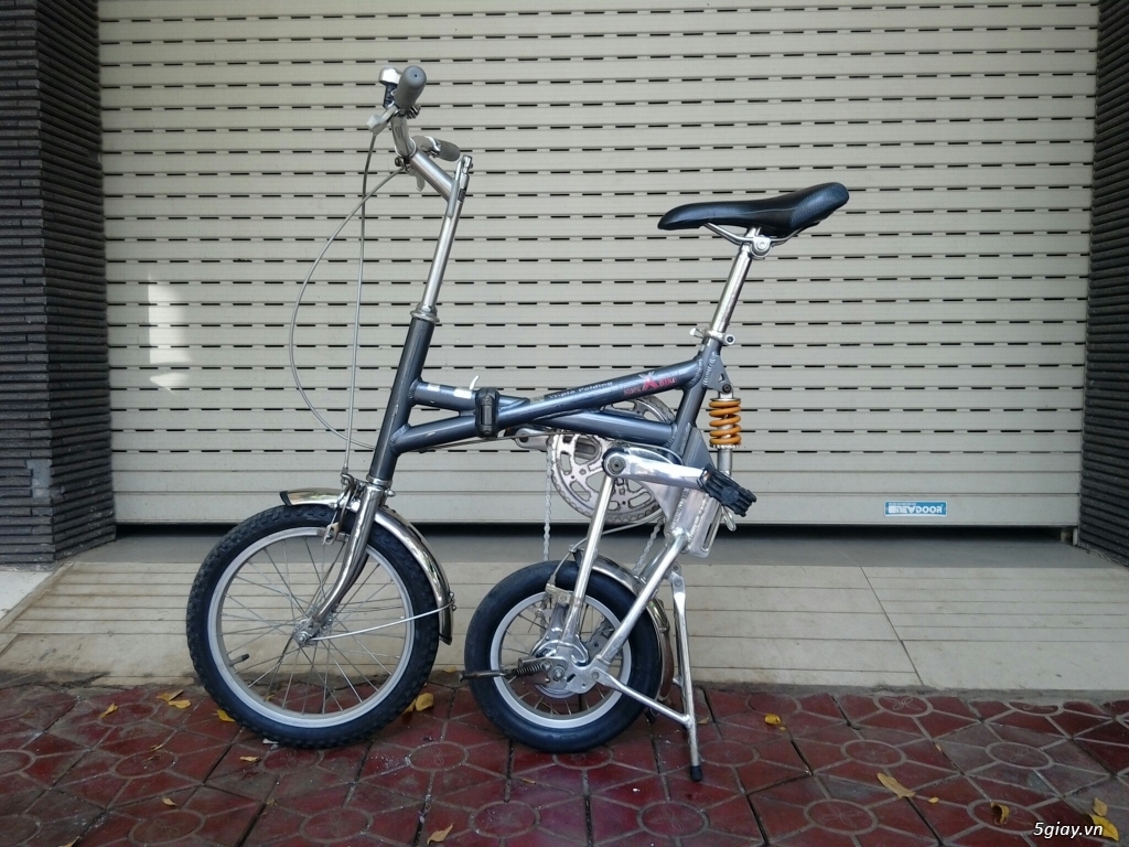 Xe đạp Xếp - Hàng bãi Nhật + Khung sườn hợp kim nhôm. + Đi nhẹ êm