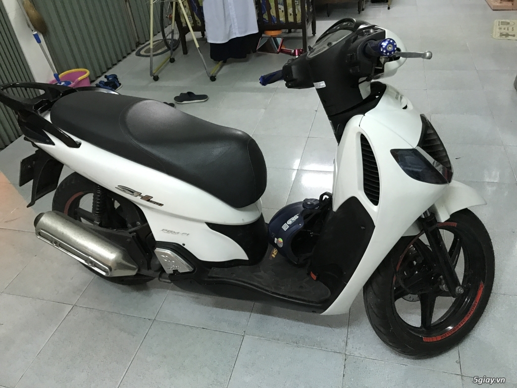 Bán Sh150i nhập ý 2006 trắng sport,bs Vip - 1