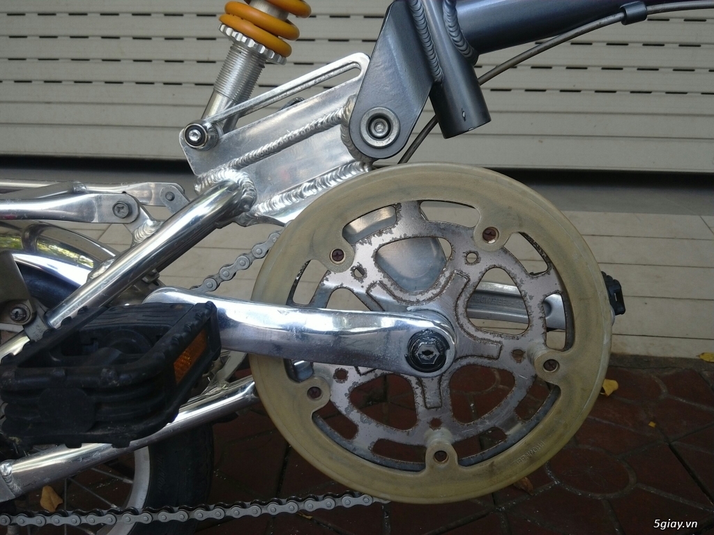 Xe đạp Xếp - Hàng bãi Nhật + Khung sườn hợp kim nhôm. + Đi nhẹ êm - 6