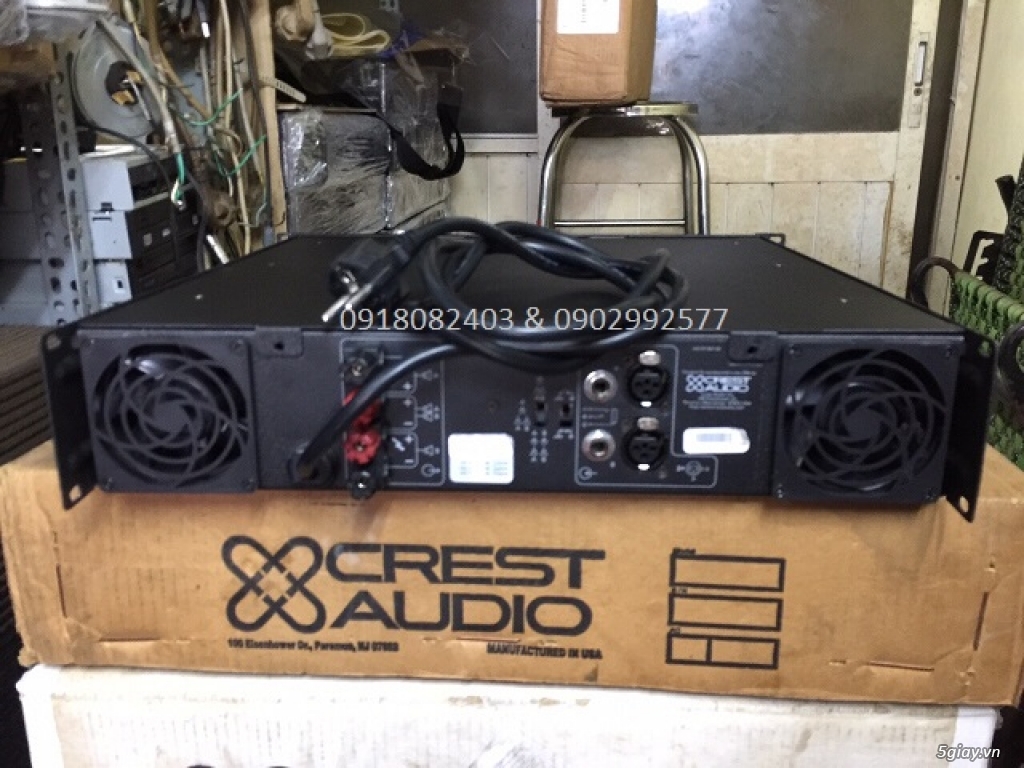 Xem ảnh lớn. Karaoke đỉnh cao âm thanh Mỹ (USA) power , crest audio, peavey, crown, loa bose onseire ....giá tốt - 62