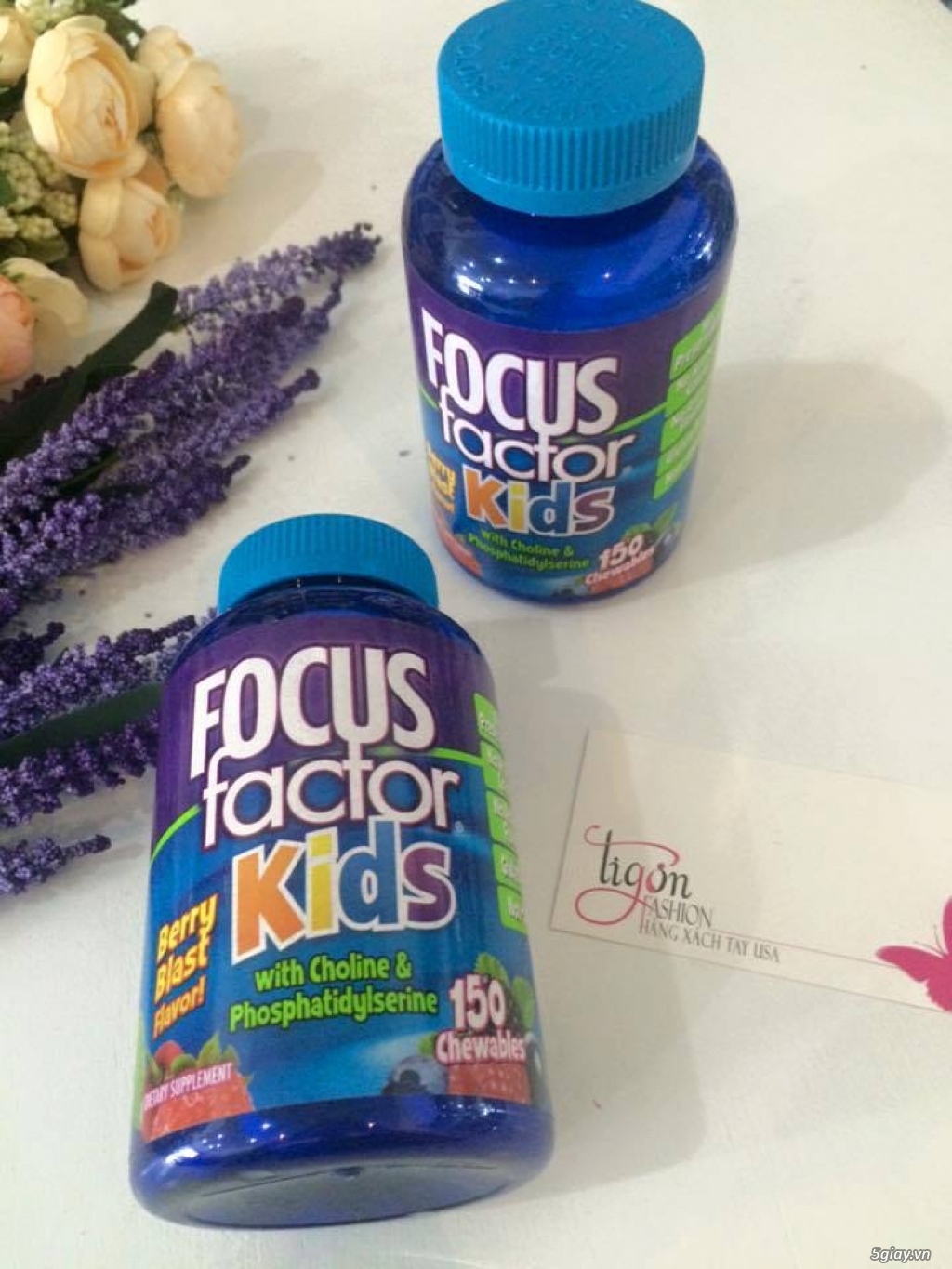 Kẹo Focus Factor Kids bổ sung các Vitamin và khoáng chất - 3