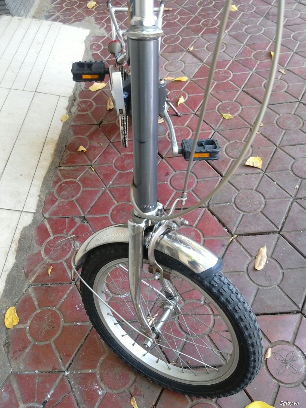 Xe đạp Xếp - Hàng bãi Nhật + Khung sườn hợp kim nhôm. + Đi nhẹ êm - 18