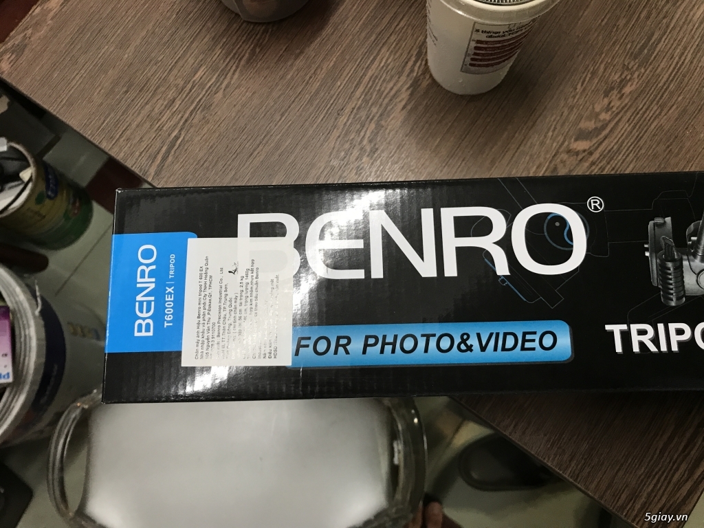 tripod benro t600ex 400k - 1