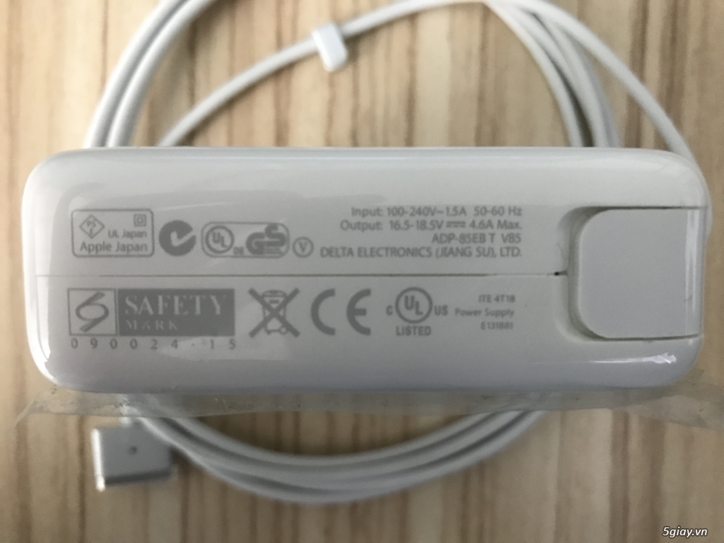 Sạc macbook magsafe 2 original 85W Like new (Xách tay US) - 1