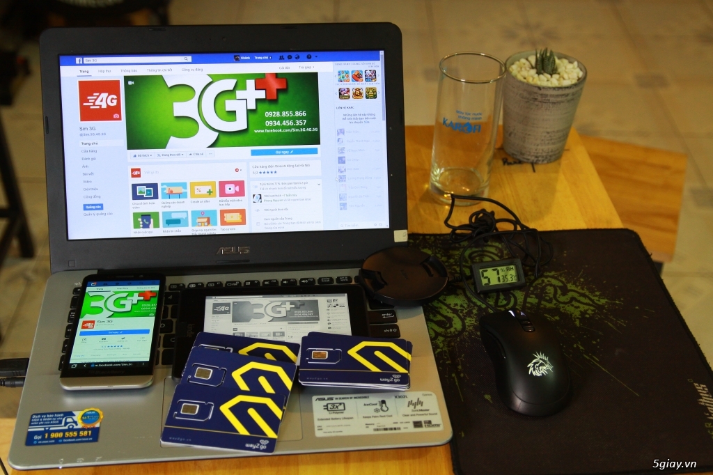 Sim 4G VIANPHONE cả năm không cần nạp tiền 5,5GB/12 tháng