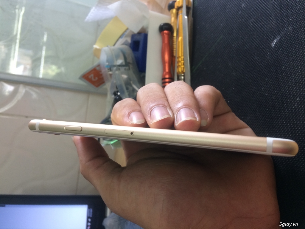 iphone 6 128g gold , quốc tế máy zin nguyên bản đẹp - 3