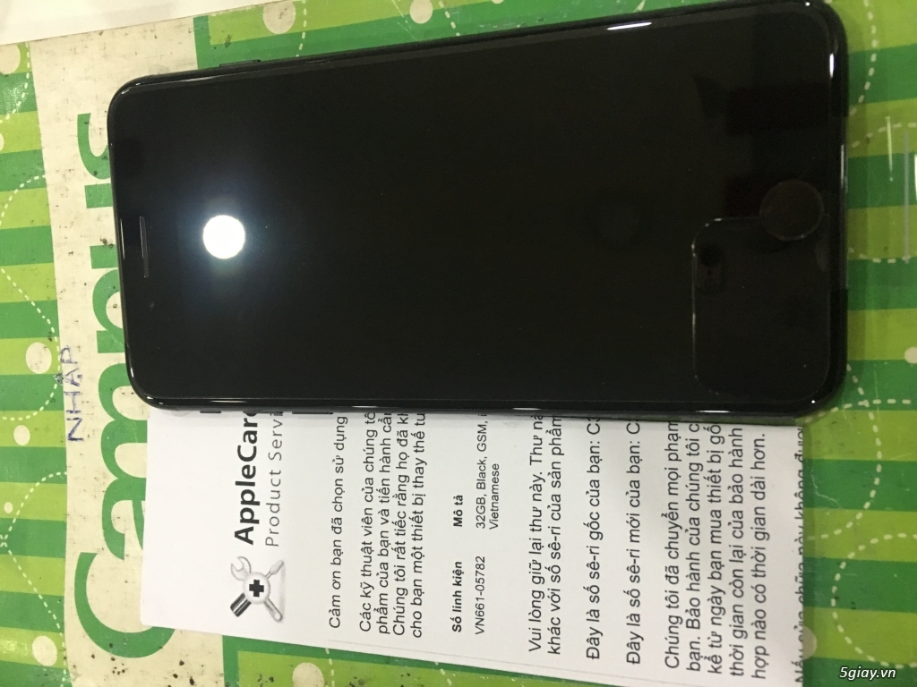 iphone 7 plus đen 32Gb máy mới 100% chưa bóc tem nha - 4