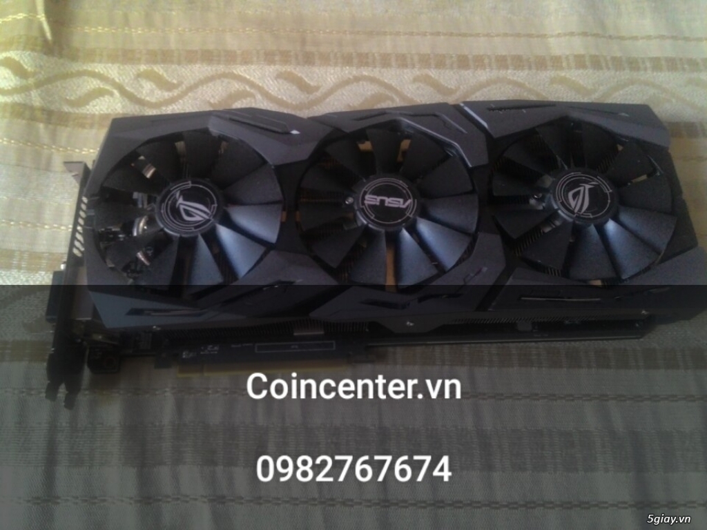 Cần bán trâu điên 12 Vga ASUS RX580 8 Gb và nghé con 6ASUS RX580 Gb - 1
