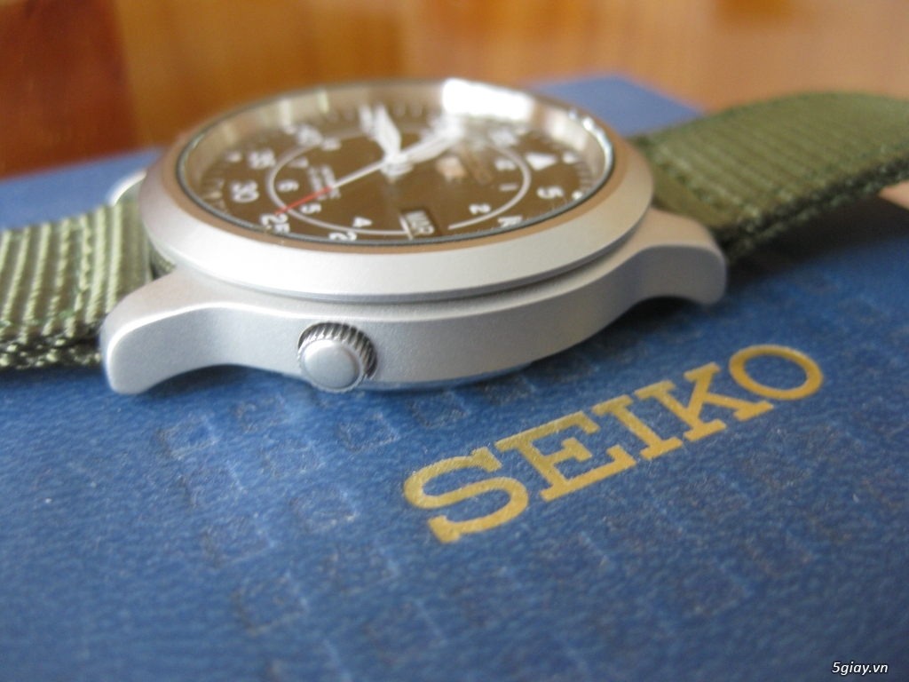 Đồng hồ Seiko 5 Quân đội Automatic - dòng k1 xuất Châu Âu - 4