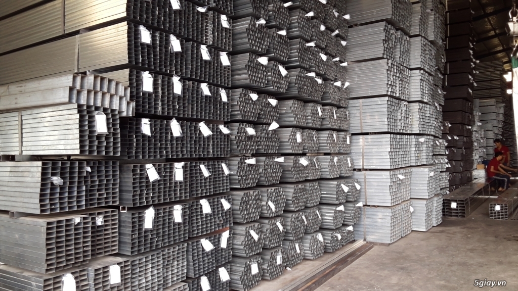 Thép Hộp Vuông kẽm 75x3mm, 100x100mm, 50x100x3mm, 60x120x3mm... - 1