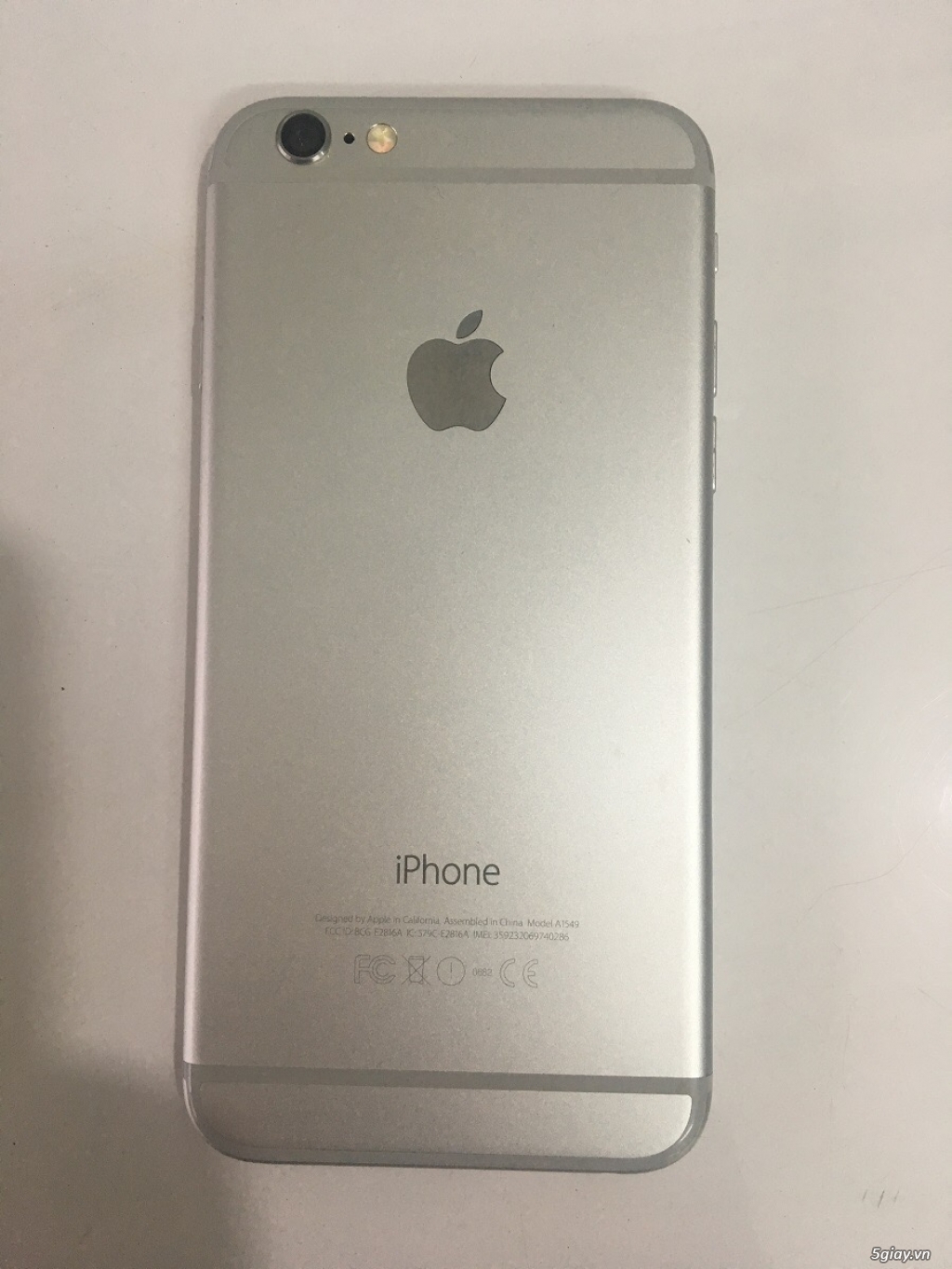 Iphone 6 màu bạc 16Gb zin chưa bung, rất đẹp - 1