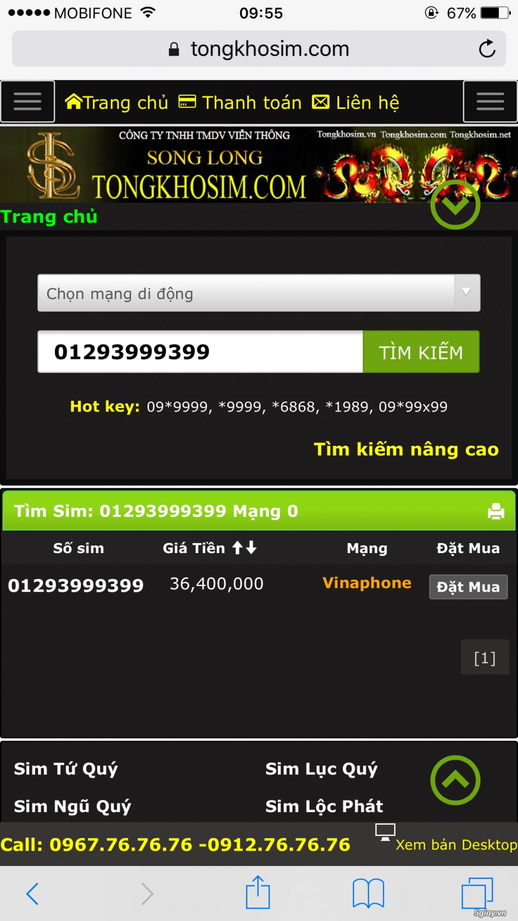 Sim 11 số víp taxi 4b thần tài bán..!