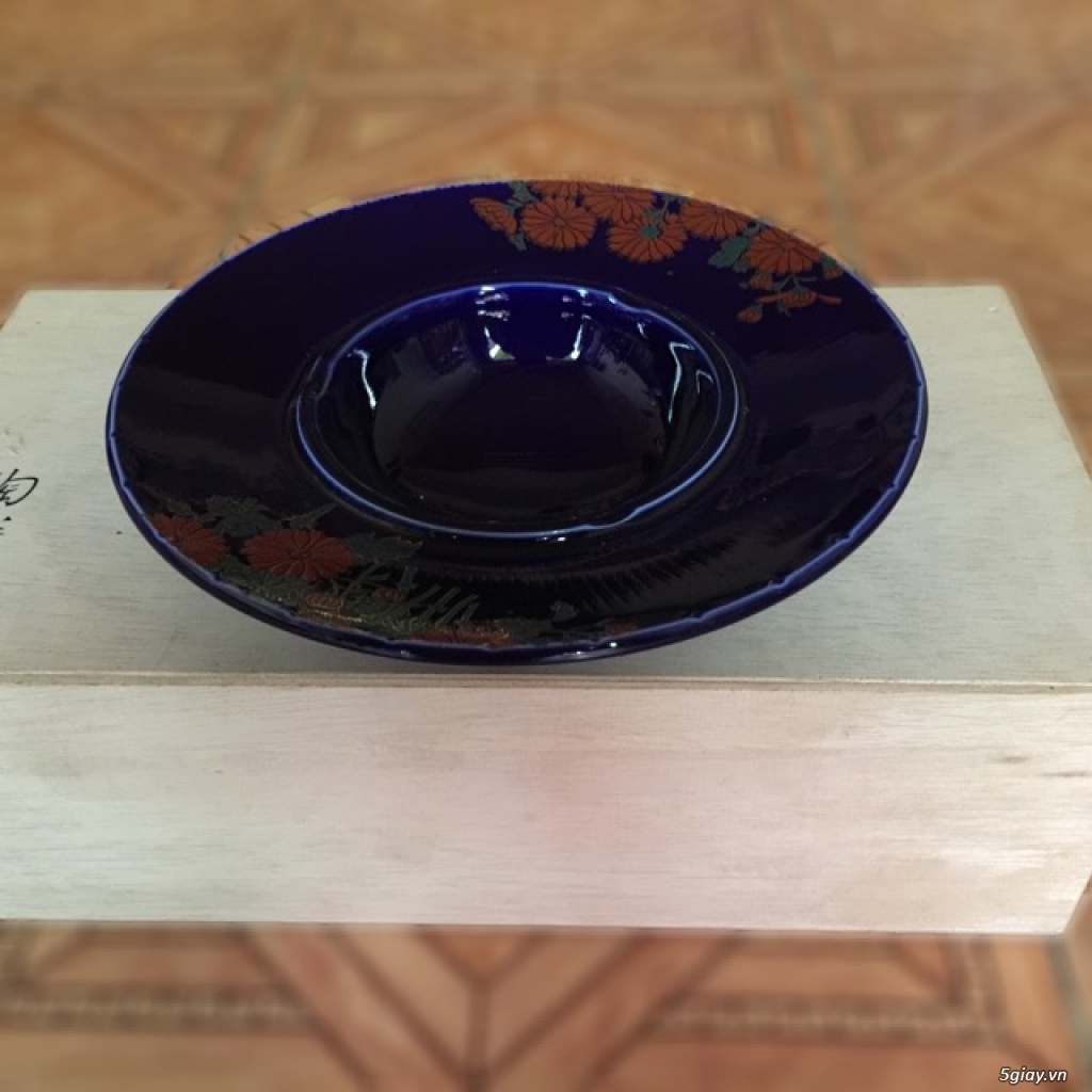 Ấm trà tử sa và tô chén dĩa nhật bản - 1