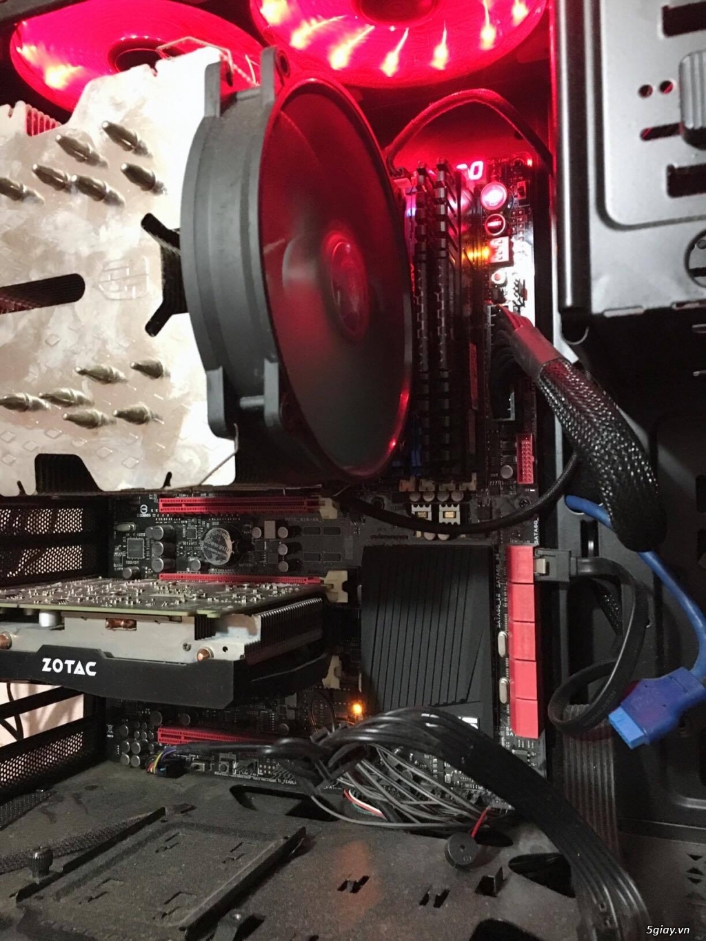 Bán PC Sk 1150 , i7-4790k , 24Gb Ram , SSD 180G , VGA 1050 tại Q.12 HM - 3