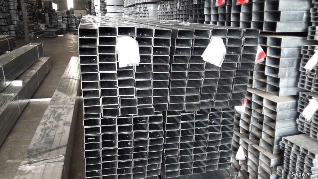 Thép Hộp Vuông kẽm 75x3mm, 100x100mm, 50x100x3mm, 60x120x3mm...